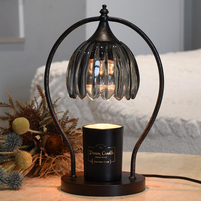 GOODBUY Candle Warmer Lamp with Timer Dimmable: Electric Candle Warmer Birthday Gifts for Women Mom - Candle Lamp Warmer House Warming Gifts New Home Decor - Wax Warmer for Jar Candles with 2 Bulbs