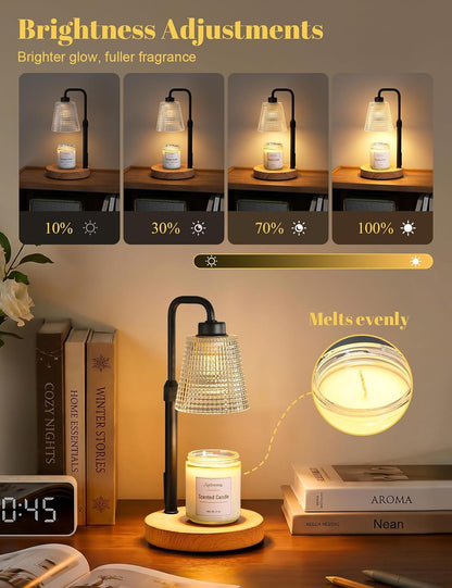 Candle Warmer Lamp with Timer, Birthday Gifts for Women, Ideal Fall Decor