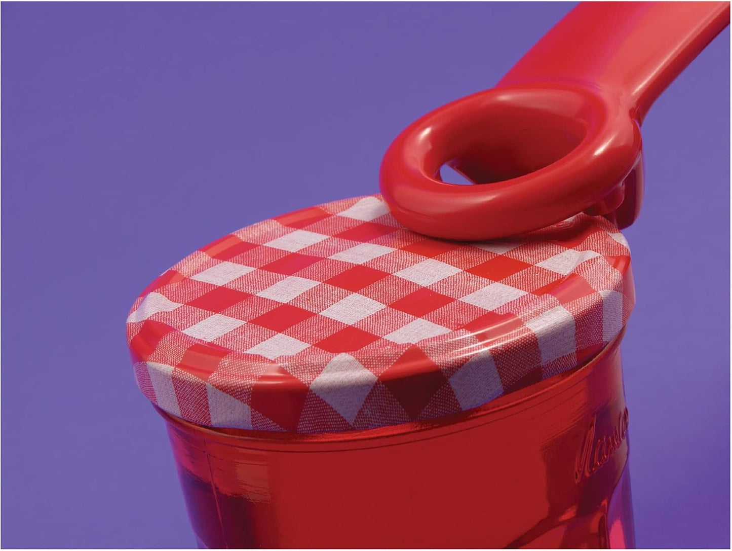 Brix JarKey Original Easy Jar Key Opener, 2-Pack, Red