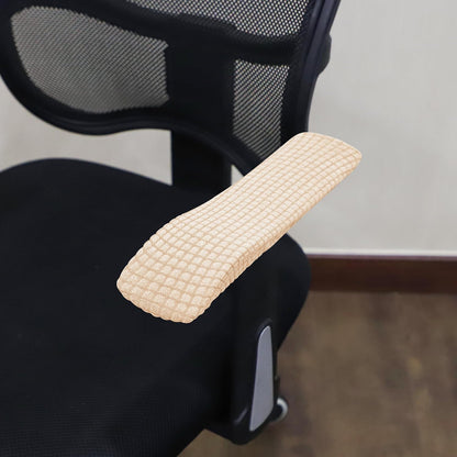 FORCHEER Office Chair Armrest Cover with Zipper 15inch Stretchable Water Resistant Computer Office Chair Arm Rest Slipcover for Desk Chairs Arm 2Pack-Army Green