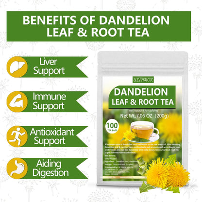 120 Premium Turmeric, Ginger, Cinnamon Blend Tea Bags, 100% Natural & No Additives & Caffeine Free.