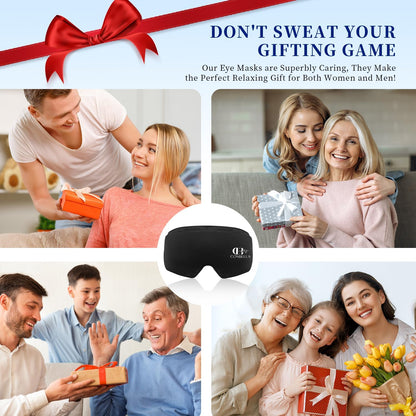 Cooling Eye Mask for Puffy Eyes, Gel Eye Mask, Reusable, Flexible