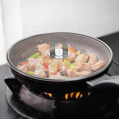 Splatter Screen for Frying Pan,Silicone Grease Splatter Guard, Heat-Resistant Splatter Guards for Cooking,Dishwasher Safe (9.8", 11.4", 13")