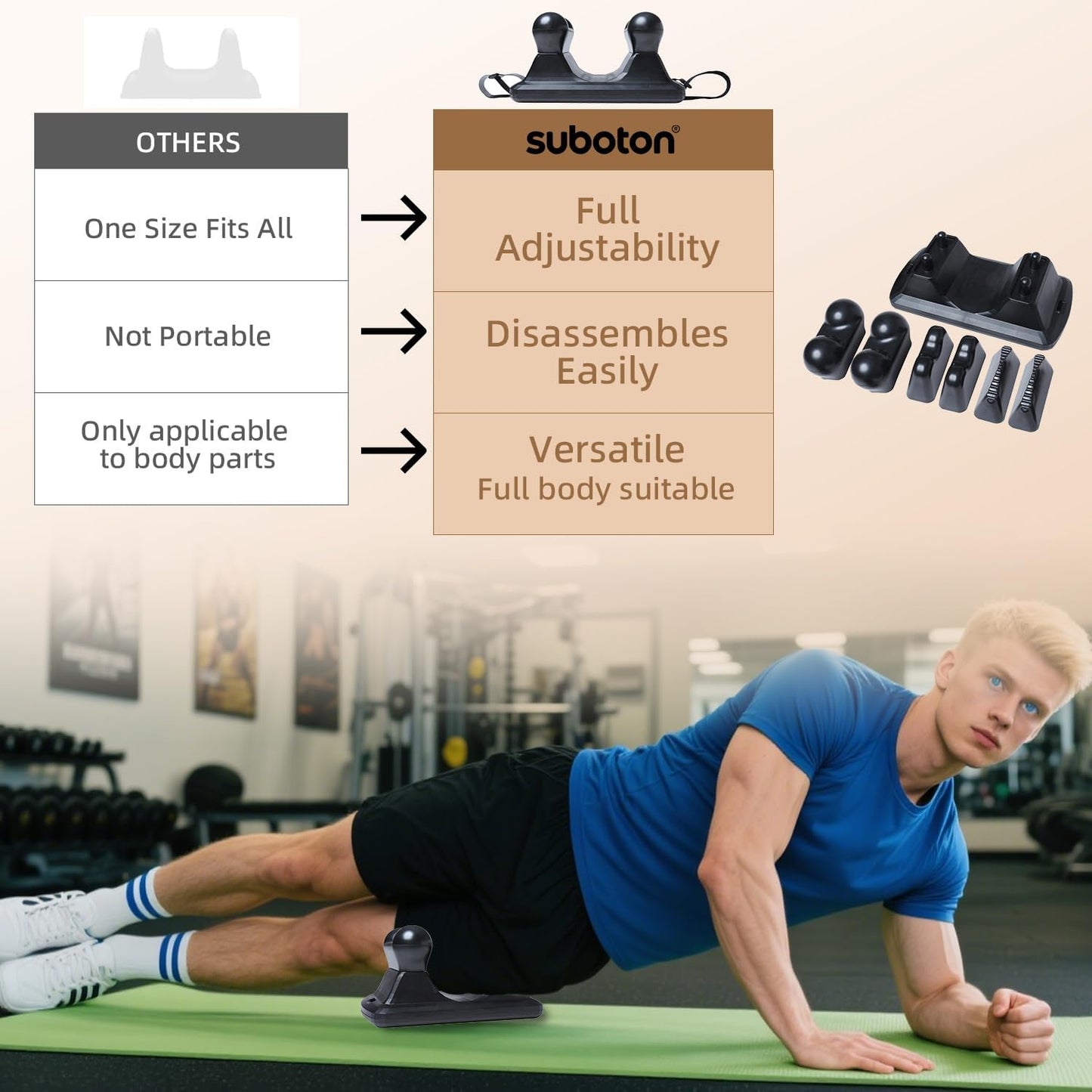 Psoas Release Tool - 3-in-1 Massage Tool - Psoas Muscle Release Tool Flexor, Back, Glute, Iliacus, and Neck Pain Trigger Point and Myofascial Release Tool - Night Black [Patent Pending]