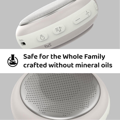 Moonybaby Portable Sound Machine, Baby Sleep Soothe, 9 Soothing Sounds, White Noise, Shush, Sound Therapy and Noise Canceling