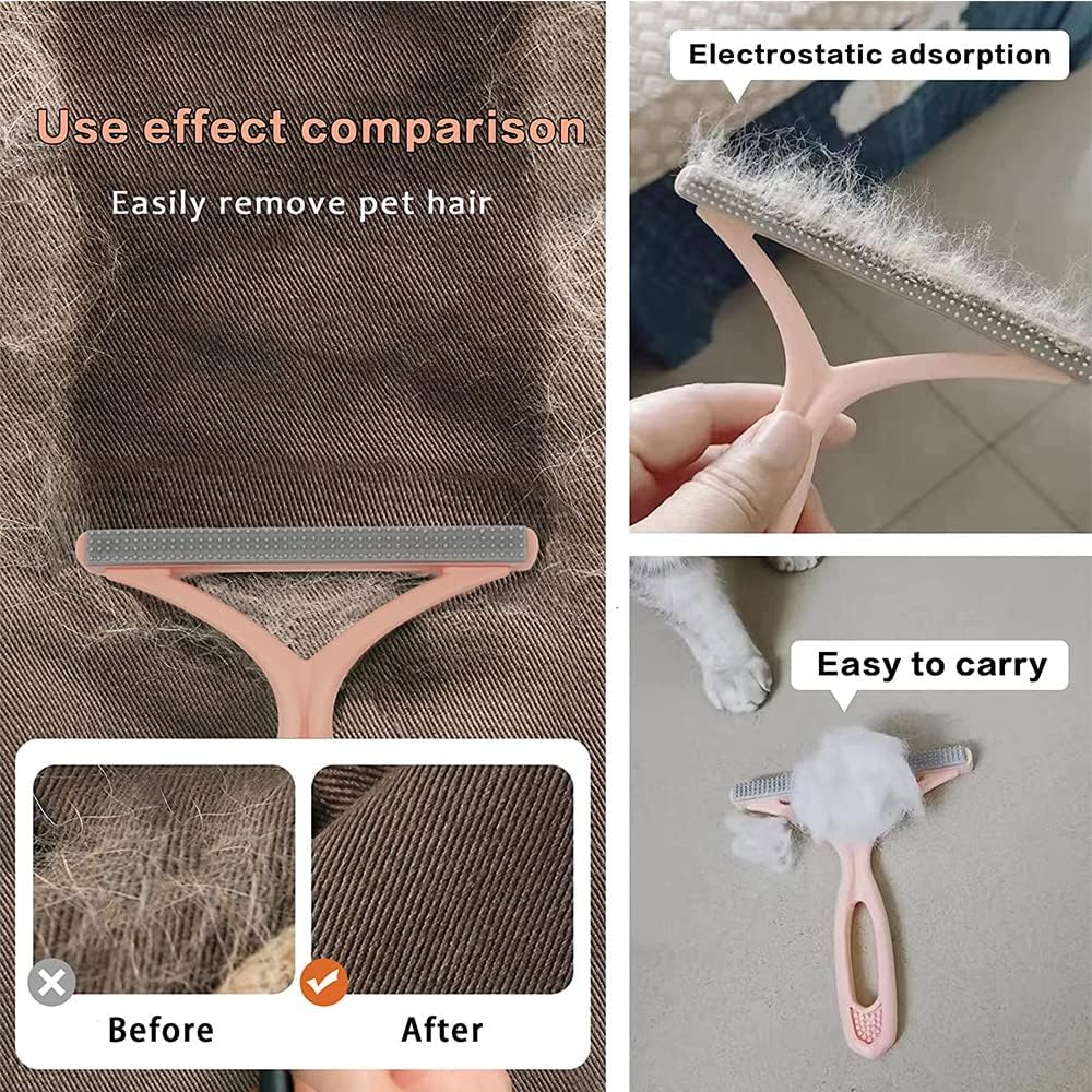 Pet Hair Remover, Dog and Cat Hair Remover, Carpet Rake, Carpet Scraper | Pet Hair Removal Tool, Carpet Rake for Pet Hair Removal, Pile Brush, Carpet, Car Cushions, Sofa, Pet Bed, Furniture, Rug
