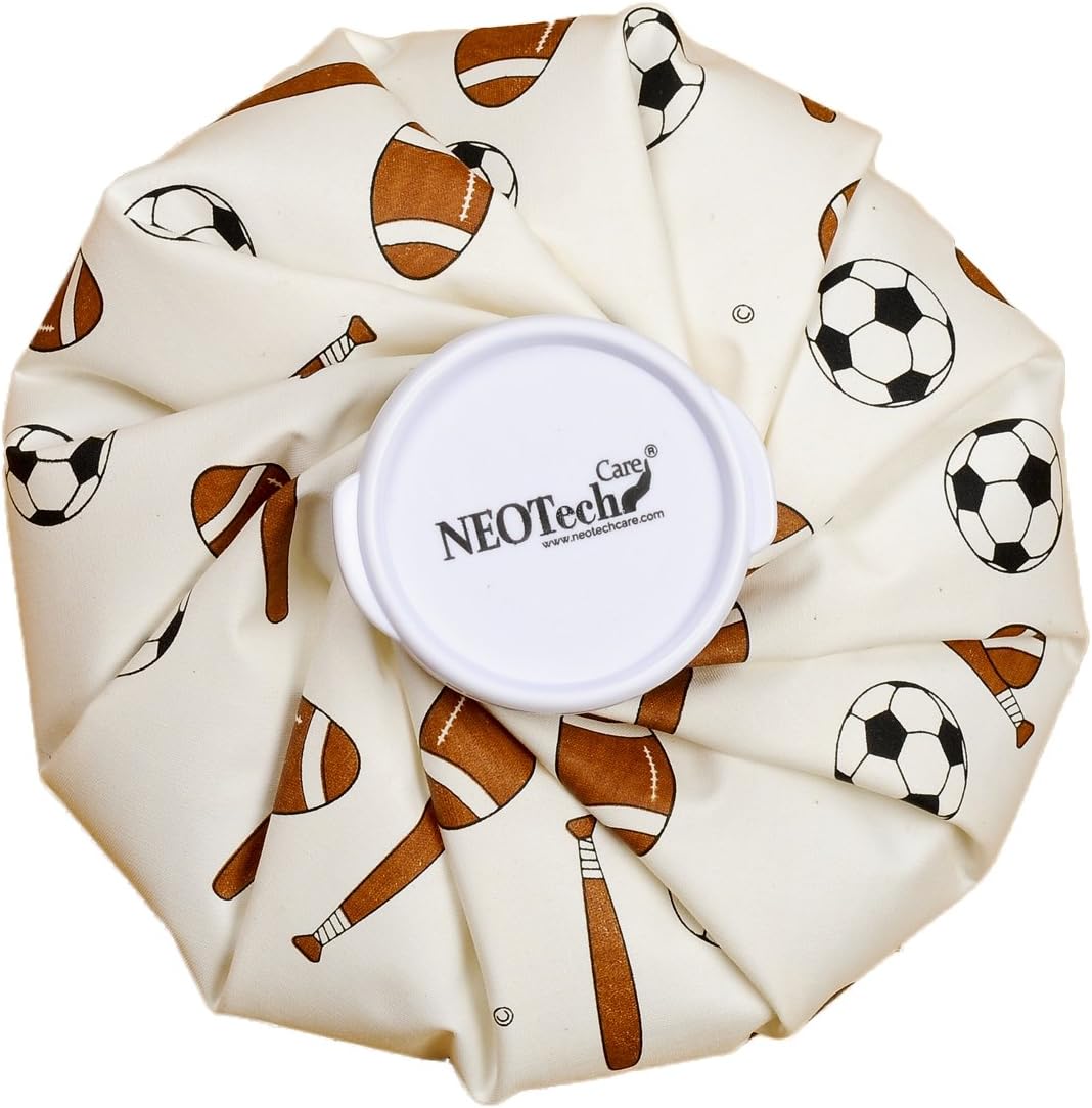 Neotech Care Ice Bag with Screw Top Lid (Smiley Face Design, 8 inch)