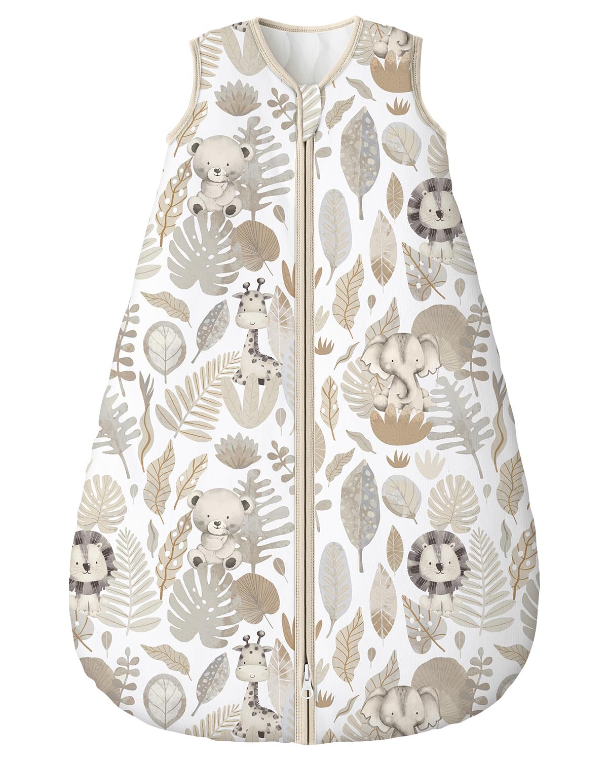 Yoofoss Baby Sleep Sack 0-6 Months Wearable Blanket for Babies 100% Organic Cotton 2-Way Zipper TOG 0.5 Toddler Sleeping Sack 3 Pack, Sleep Sacks