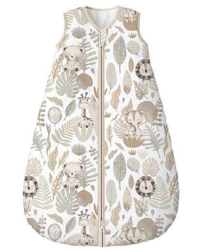 Yoofoss Baby Sleep Sack 0-6 Months Wearable Blanket for Babies 100% Organic Cotton 2-Way Zipper TOG 0.5 Toddler Sleeping Sack 3 Pack, Sleep Sacks