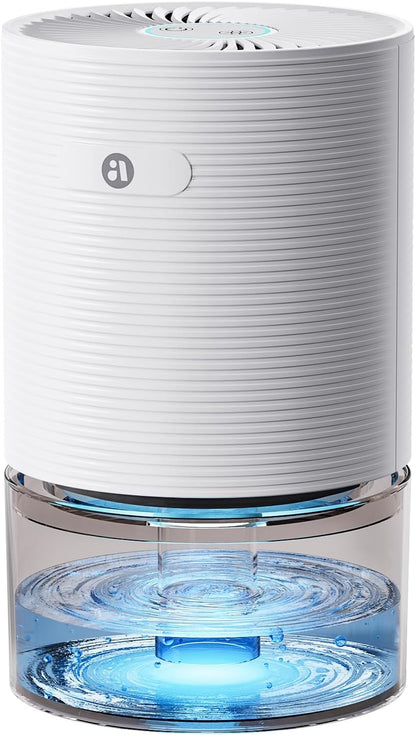 Small Dehumidifiers for Bathroom, Bedroom, Dorm Room, Home, RV, Closet, Wardrobe, Office, Portable Dehumidifier with Auto Shut Off, Auto Defrost, Colorful Light, Ultra Quiet, Energy Saving, 35 OZ | Ultra Quiet & Energy Saving with Auto Shut Off, Auto