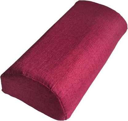 Knee Pillow Half Moon for Back Sleeping, Knee Wedge Pillow for Back Pain,Body Pillow Leg Pillow for Side Sleeping, Knee Bolster Pillow for Legs Support, Half Moon(17,45x18x10cm/18x7x4in)