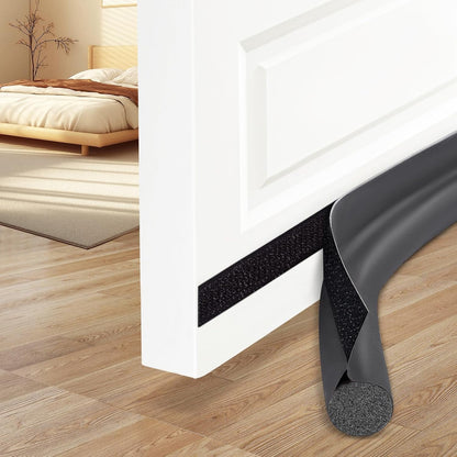 MAXTID Under Door Draft Stoppers 36 Inch White Door Draft Blocker Draft Stoppers for Bottom of Doors Seal Gap Reduce Wind/Breeze, Cold Air, Dust, Smoke, Door Seal Strips Sweeps