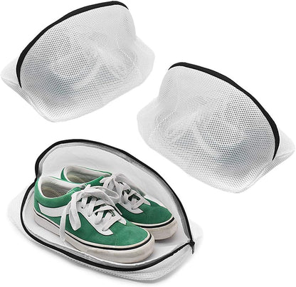 Tenn Well 3Pcs Mesh Laundry Bags For Shoes Sneakers Fits Size 12 | Mesh bags for trainers, tennis shoes, slippers, washing machine safe