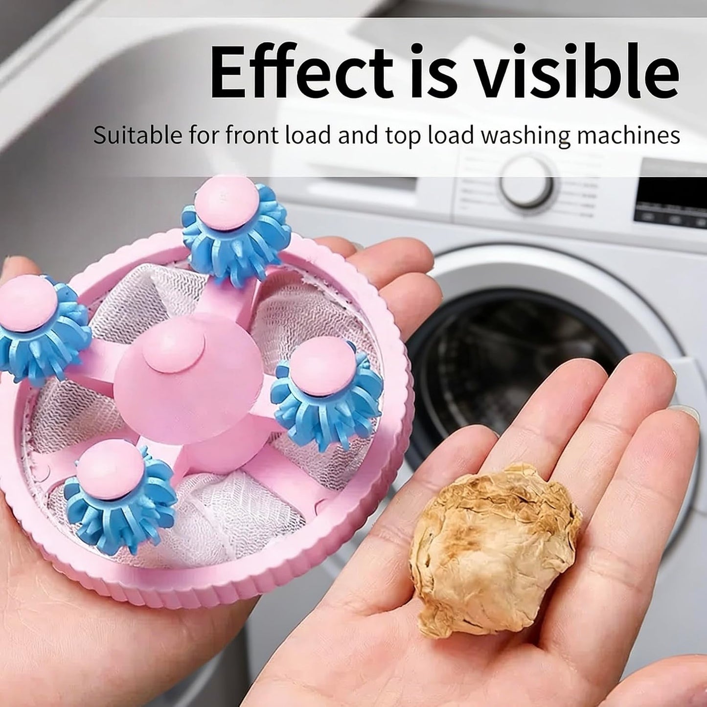 Pet Hair Remover for Laundry, 3 Pack | Washing Machine Lint Catcher, Hair Filter Bag