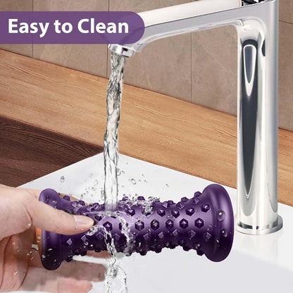 BESKAR Foot Massage Roller for Plantar Fasciitis Relief | Pressure Point and Deep Tissue Massages, Relieving Feet Arch Heel Pain, Myofascial Pain Syndrome, Portable Reflexology Tool