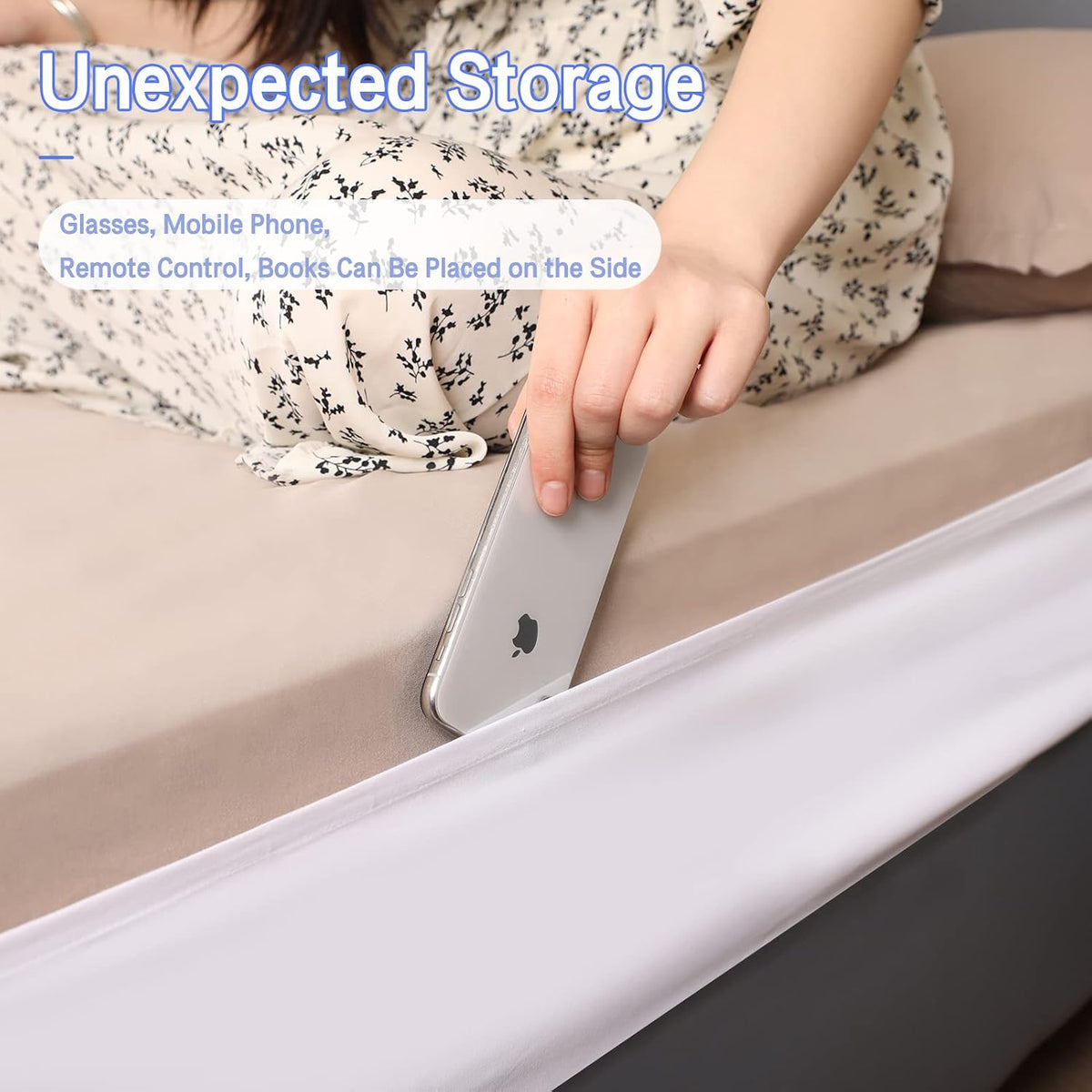 Bed Sheet Holder - Queen Fitted Sheet Only Straps，Holds The Flatbed in Place and Converts It Into A Fitted Sheet, Bed Sheet Fastener Holder, Fits All Mattress Heights- Queen 60” X 80”
