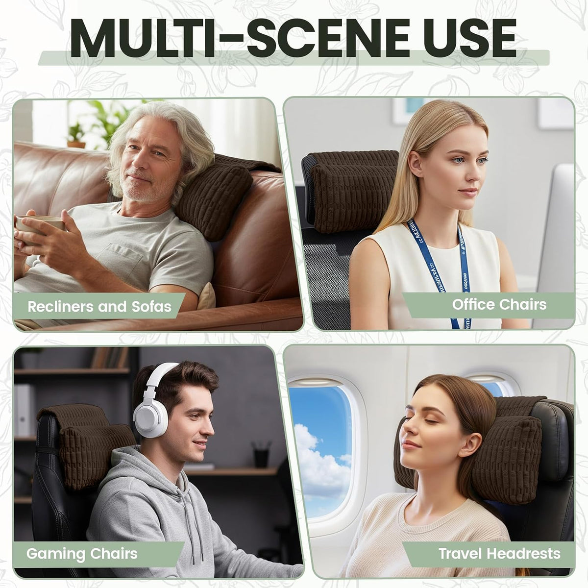 Recliner Pillow, Adjustable Neck Pillow for Recliner