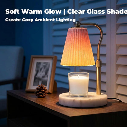 LALISU Candle Warmer Lamp with Timer Electric Candles Light Birthday Gifts