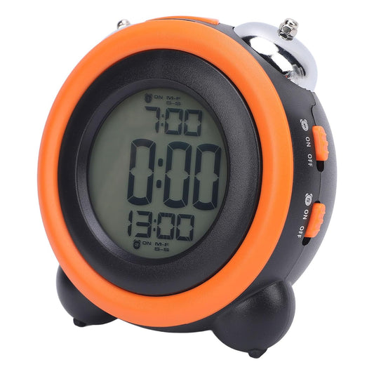 Vibrating Alarm Clock with Bed Shaker Portable Digital Alarm Clock with LED Display for Heavy Sleepers