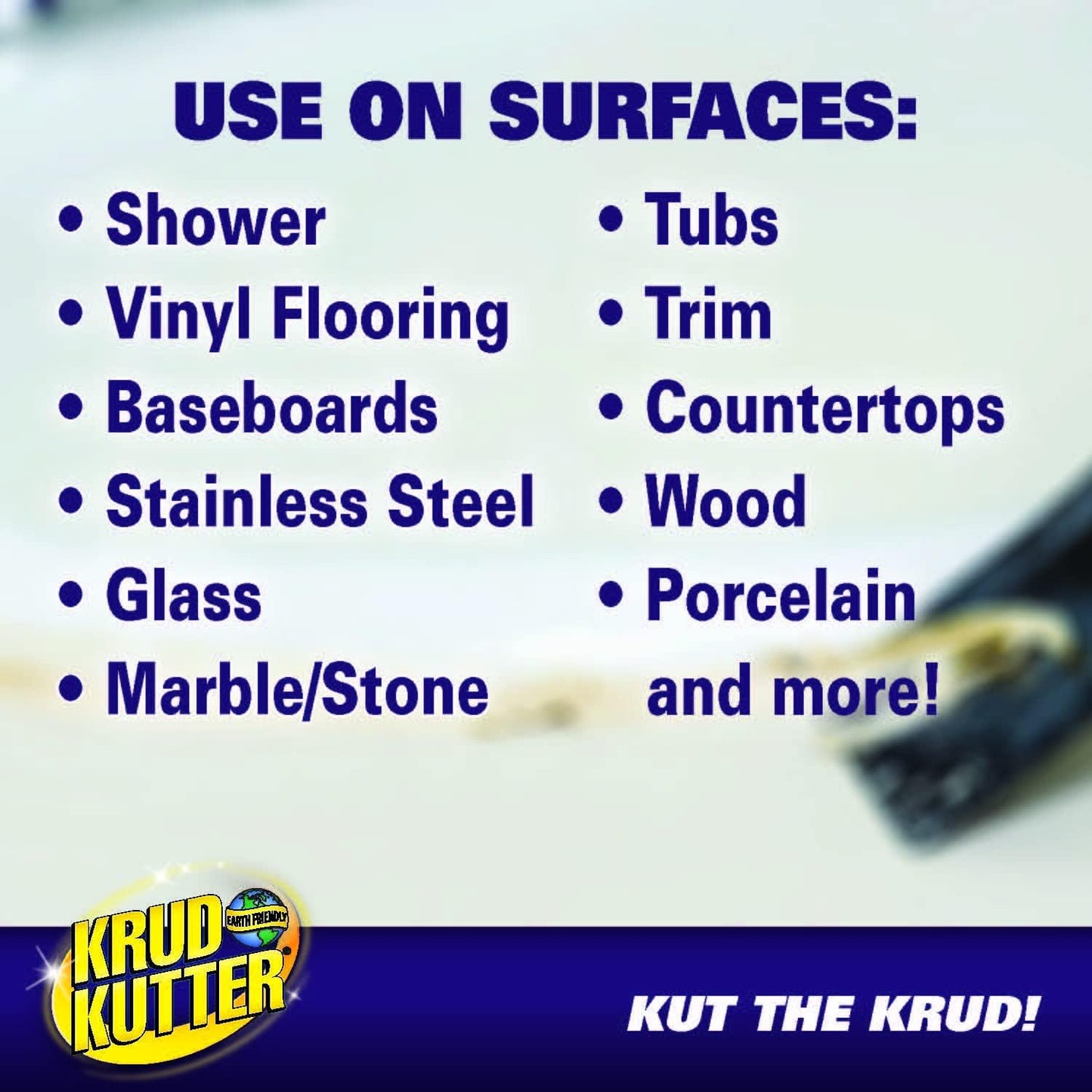 Krud Kutter Caulk Remover Spray, 24 oz, Softens and Removes Caulk, Sealant and Adhesive Residue, Easy to Use Spray for Bathroom, Kitchen, Windows and Tile Surface Prep