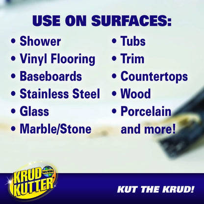 Krud Kutter Caulk Remover Spray, 24 oz, Softens and Removes Caulk, Sealant and Adhesive Residue, Easy to Use Spray for Bathroom, Kitchen, Windows and Tile Surface Prep