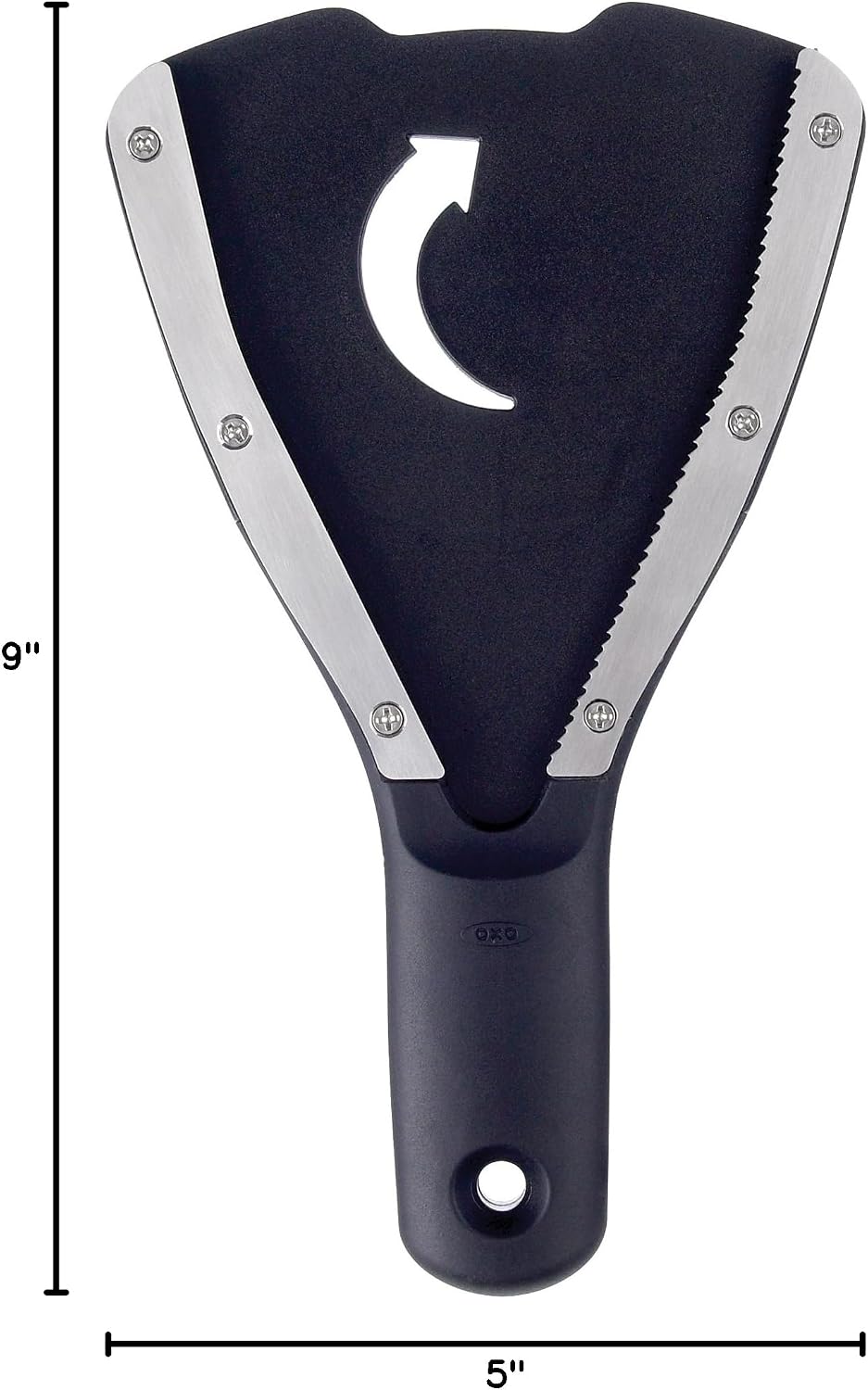 OXO Good Grips Jar Opener with Non-Slip Base Pad, Handheld Manual Opener | Easy-Grip Opener For Weak Hands, Non-Slip Base Pad Included, Arthritis-Friendly, Seniors, Kitchen Tools, Jar Opener