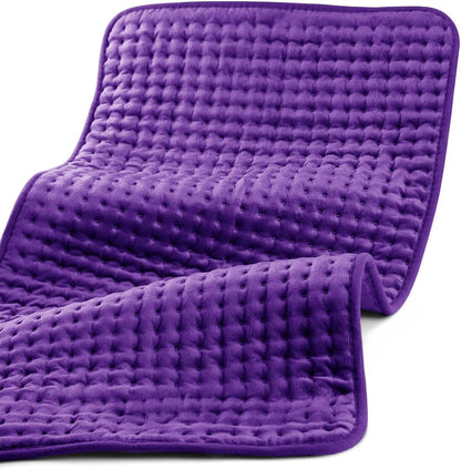 CooCoCo FSA Eligible HSA Hip Heating Pad for Hip and Sciatica Pain Relief | Heated hip brace, 6 heat levels, 4 timers, adjustable wearable fit, soft plush lining for hip, thigh, buttock and lower back