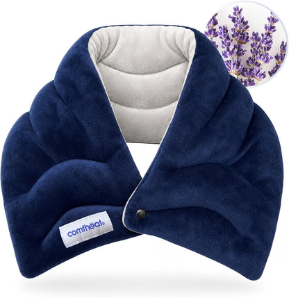 Neck Heating Pad Microwavable for Pain Relief, FSA Eligible HSA