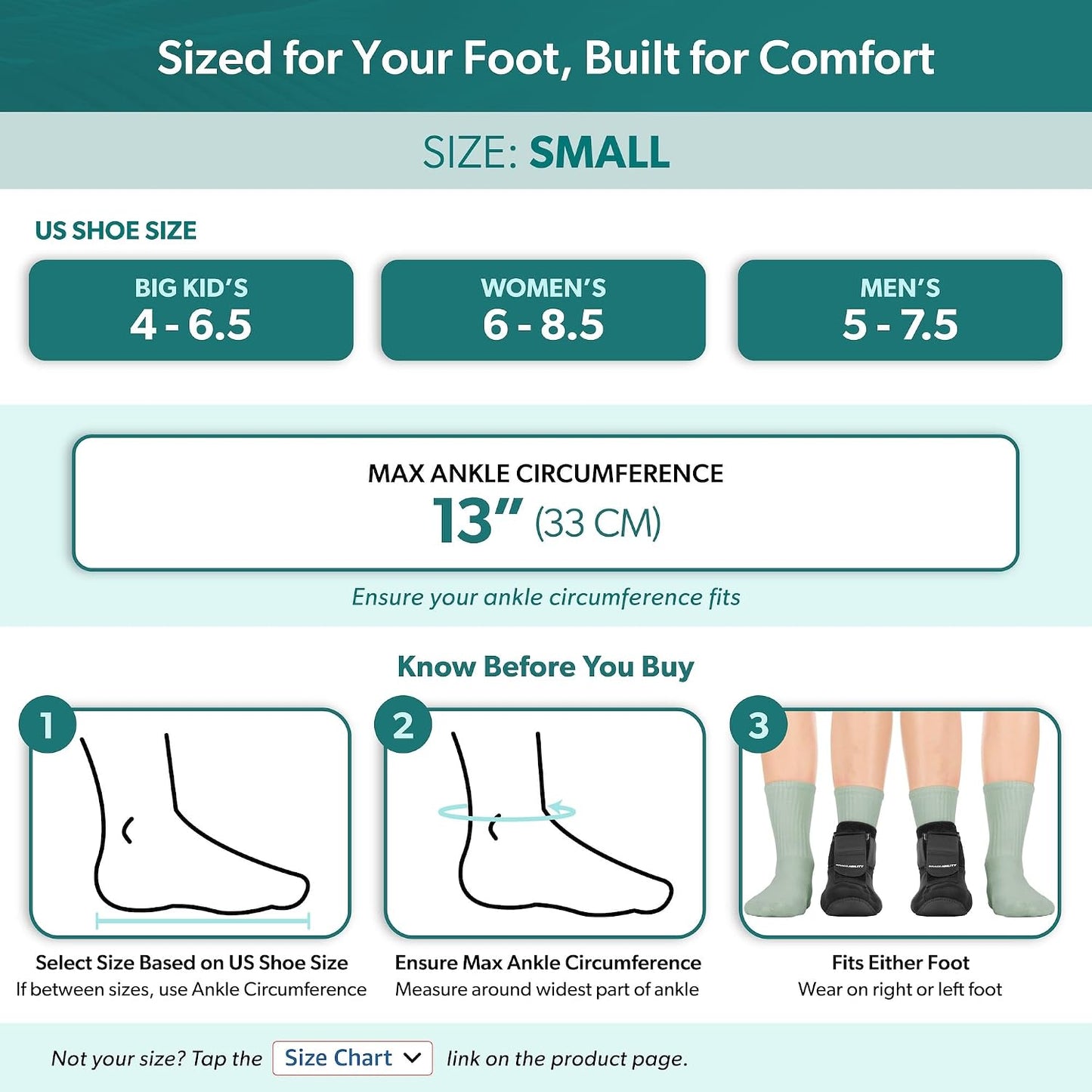 BraceAbility Plantar Fasciitis Night Splint Sock - Plantar Fascia Boot for Sleeping, Achilles Tendonitis Relief, Foot Drop, Heel Pain - Planter Facetious Brace for Women and Men - Gray (L)