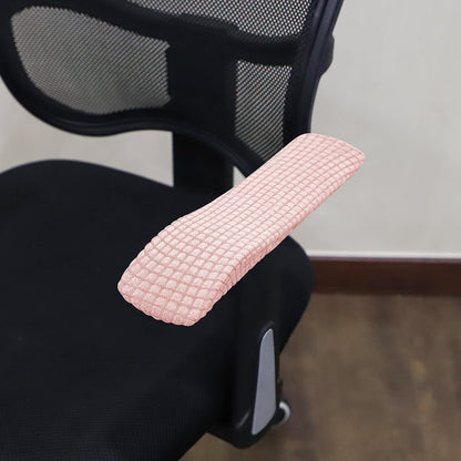FORCHEER Office Chair Armrest Cover with Zipper 15inch Stretchable Water Resistant Computer Office Chair Arm Rest Slipcover for Desk Chairs Arm 2Pack-Army Green