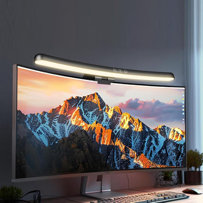 BY-J [2025 Upgraded Version Eye Protection Study Desk Lamp Student Desk Bedside Dressing Table Magnetic Wall-Mounted 42cm Long Cool Light Rechargeable Student Dormitory Children's Reading Light