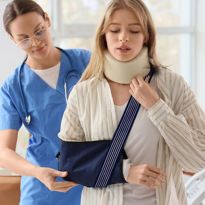 Geiserailie Ice Pack Strap Stretchable, 4 Size Elastic Reusable Ice Belt Extender, Adjustable Hook and Loop Extension Straps Add Length to Most Hot Cold Therapy (4 Pcs,Blue)