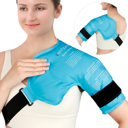 Comfytemp Shoulder Ice Pack, Rotator Cuff Cold Therapy Wrap (Large/X-Large)