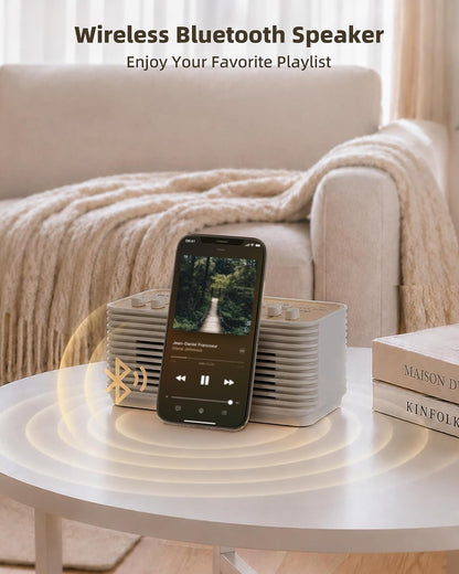 Sound Machine for Sleep, 255+ Natural White Noise Sound Combinations