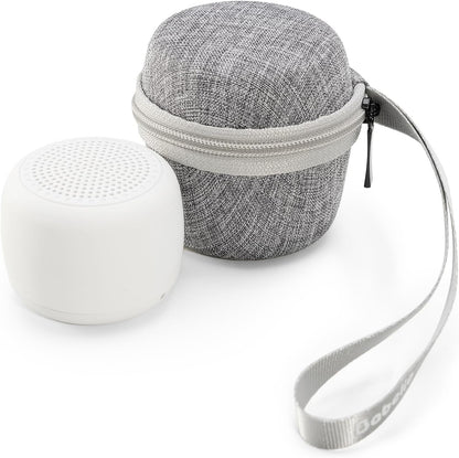 Babelio White Noise Sound Machine for Adults Kids Baby, Mini, 15 Non-looping Sounds, Timer, Memory Function, Easy to Pocket and Travel White