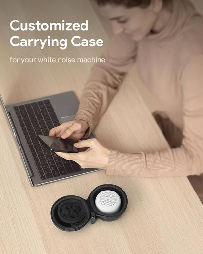 Carrying Case for Babelio White Noise Machine, Compact Travel Storage Bag | Mini Sound Machine Protective Case, Scratches Shockproof Waterproof, Only Case