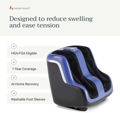 Human Touch Reflex5s Foot & Calf Massager Plantar Fasciitis - HSA Approved