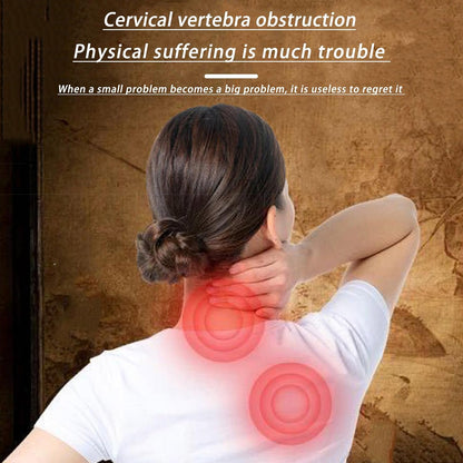 Microwavable Heating Pad for Neck and Shoulders Weighted Warmer Wrap with Moist Heat, Hot & Cold Compress for Pain Relie