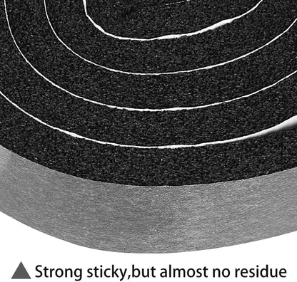 2 Rolls Foam Seal Tape for Door Window Insulation, Soundproof and Shockproof Foam Adhensive Strip, 3/8" Wx3/16 T Single Sided Foam Tape, Cold Air and Draft Closed Cell Seal Strip,Total 32FT