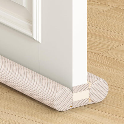 fowong Door Draft Stopper, 36" Adjustable Under Door Noise Stopper, Grey | Durable Door Draft Blocker Helps to Seal Door Gaps, Reduce Drafts, Noise, Dust & Light, Fit Doors 30"–36", Easy to Install