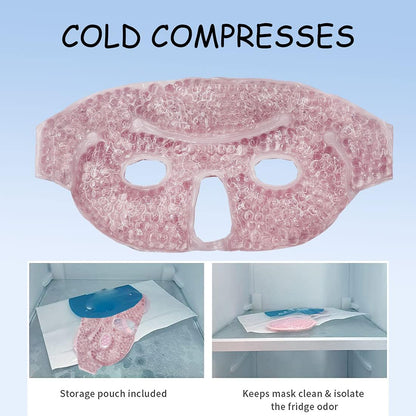 ColdCool Gel Eye Mask – Reusable Cold Compress for Puffy Eyes