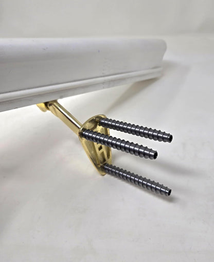 4-Pack #9 x 3 Permanent Stripped Door Hinge Screw Hole Repair Kit | Reinforces hinges, strike plates and door jambs. Installs in minutes. Made in USA