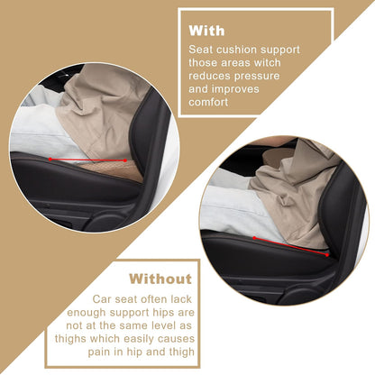 Livtribe Car Seat Cushion, Comfortable Wedge Seat Cushions for Long Driving