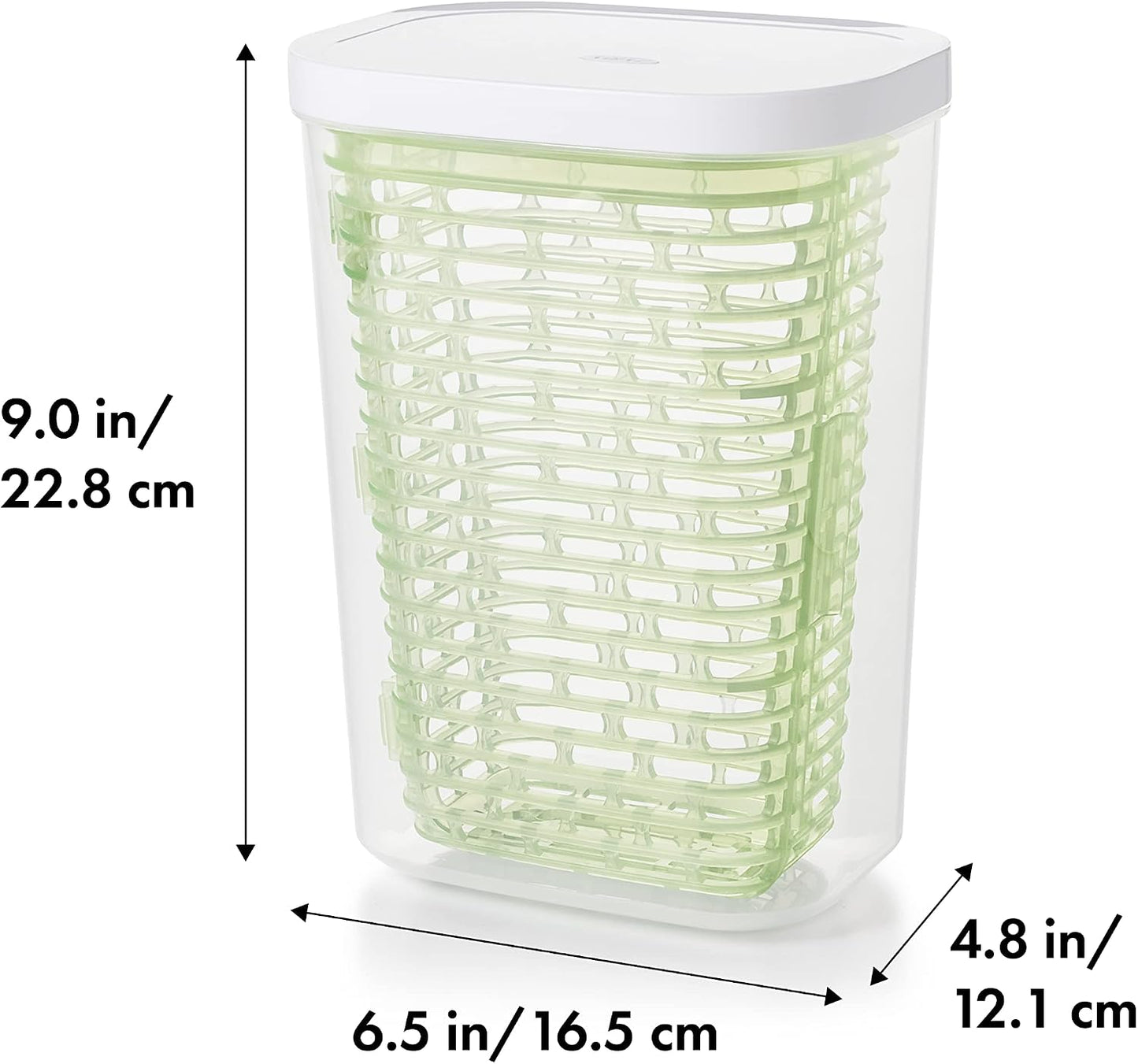 OXO, Good Grips Storage Container, White, 1.6 Quart
