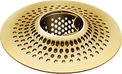 LEKEYE Drain Hair Catcher/Bathtub Shower Drain Hair Trap/Strainer Stainless Steel Drain Protector(Patented Product) | Stainless Steel