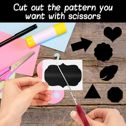 Chalkboard Label Waterproof Reusable Labels for Food Containers Chalk Sticker Labels with 3 Liquid Chalk Markers for Mason Jars, Parties Decoration, Craft Rooms, Storage, Home, Kitchen