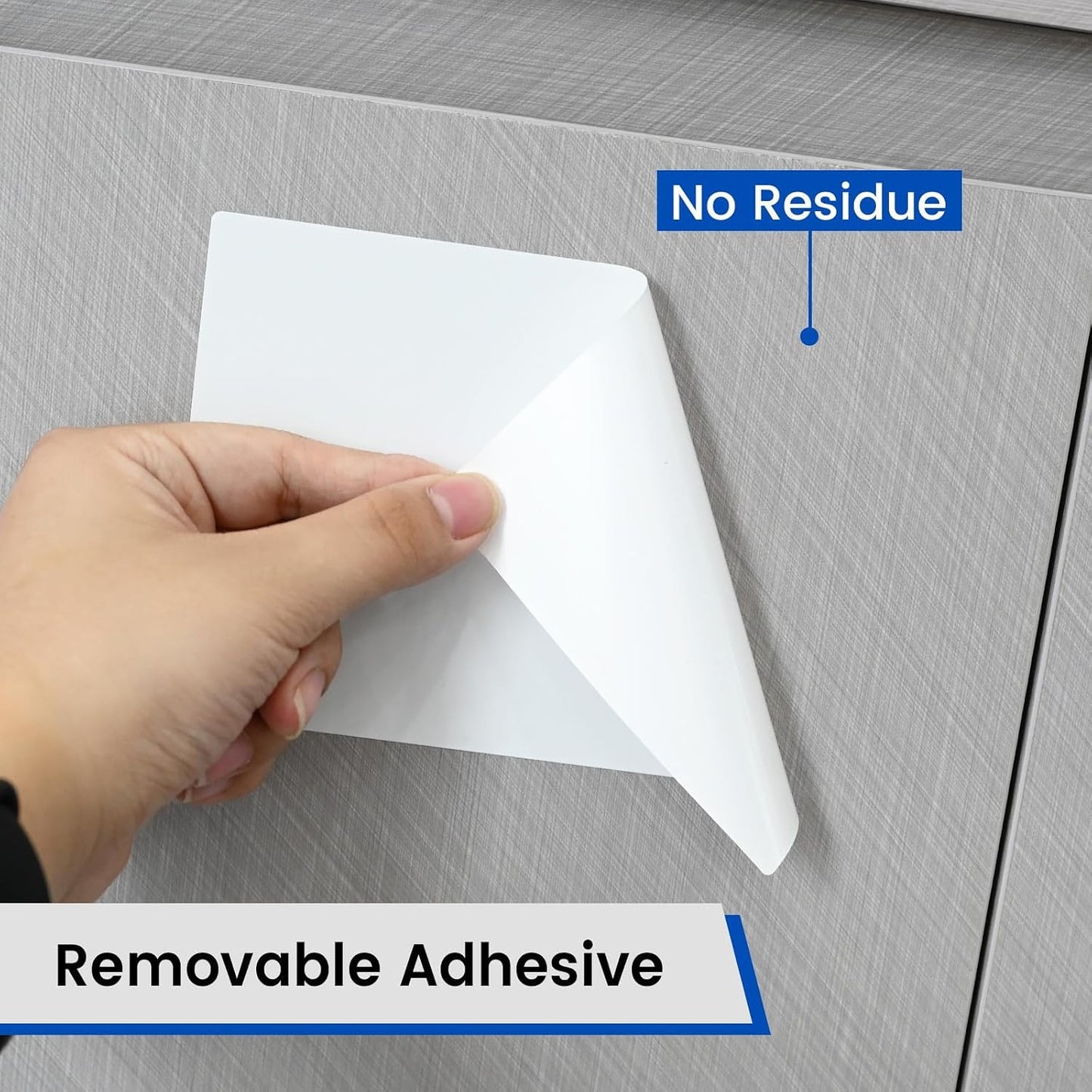 L LIKED 2" x 1" Thermal Labels, Blank Removable Labels with No Residue, Water and Oil Resistant, Use for Both Home and Office (1 Roll, 1300 Labels)