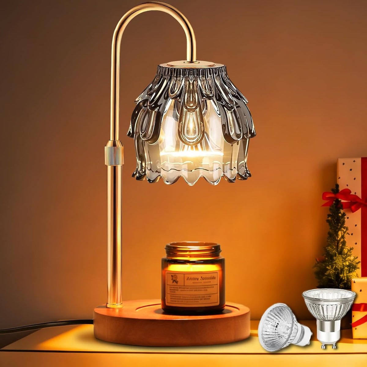 Candle Warmer Lamp with Timer Dimmable Home Decor Birthday Gifts for Women