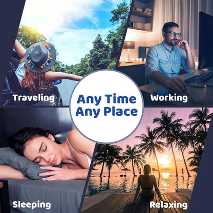 Sleepbox Sound White Noise Machine with 25 Soothing Sounds and 10 Colors Warm Night Light 4 Brightness Levels 32 Volume Levels 5 Timer and Memory Function for Baby Kids Adults Seniors Sleeping White