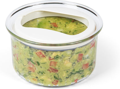 ProKeeper Fresh Guacamole Storage Container with Airtight Lid, 4-Cup, Green | Airtight Seal Prevents Browning, Holds 4 to 5 Avocados Worth of Guac, BPA-Free and Dishwasher Safe
